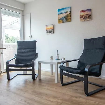 Wunderschone Und Frisch Renovierte Ferienwohnung In Strandnahe Fur 4-6 Personen! Semesterbostad Cuxhaven